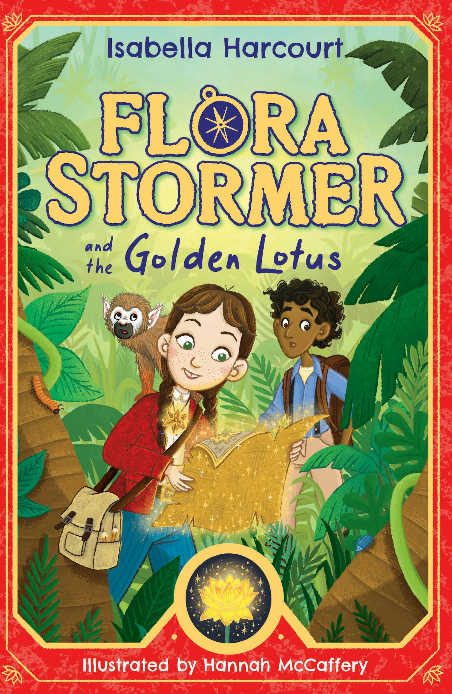 Flora Stormer and the Golden Lotus Cover