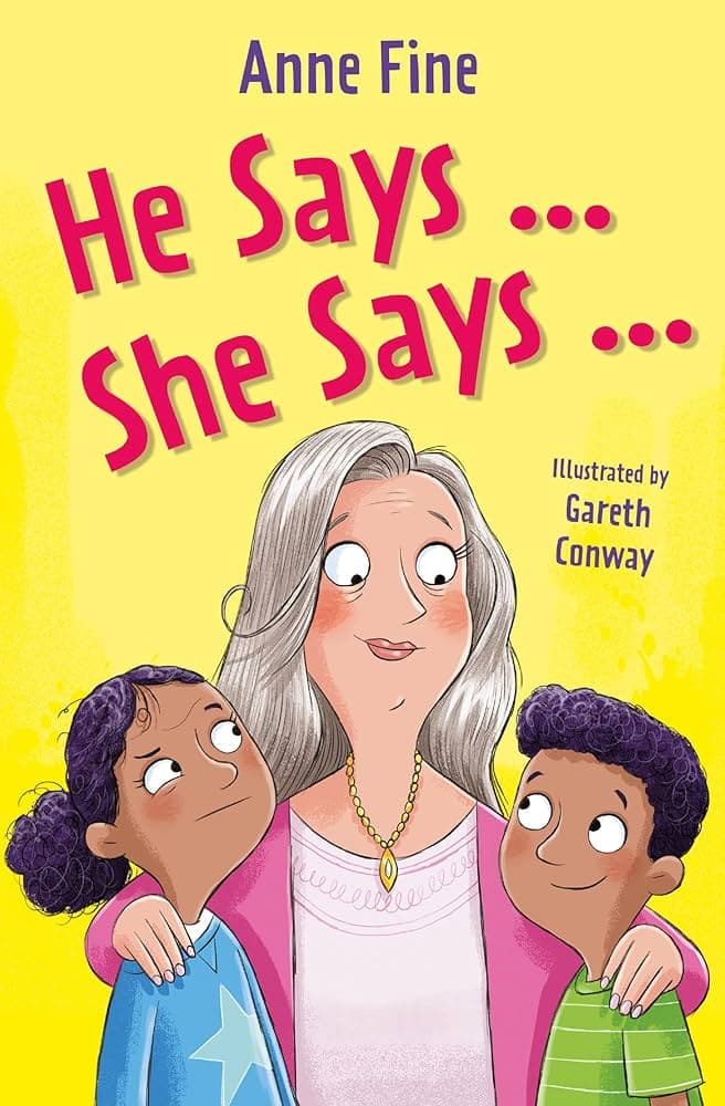 He says... She says... - Cover