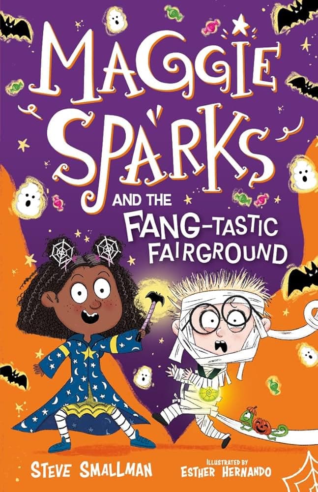 Maggie Sparks and the Fang-tastic Fairground - Cover\n