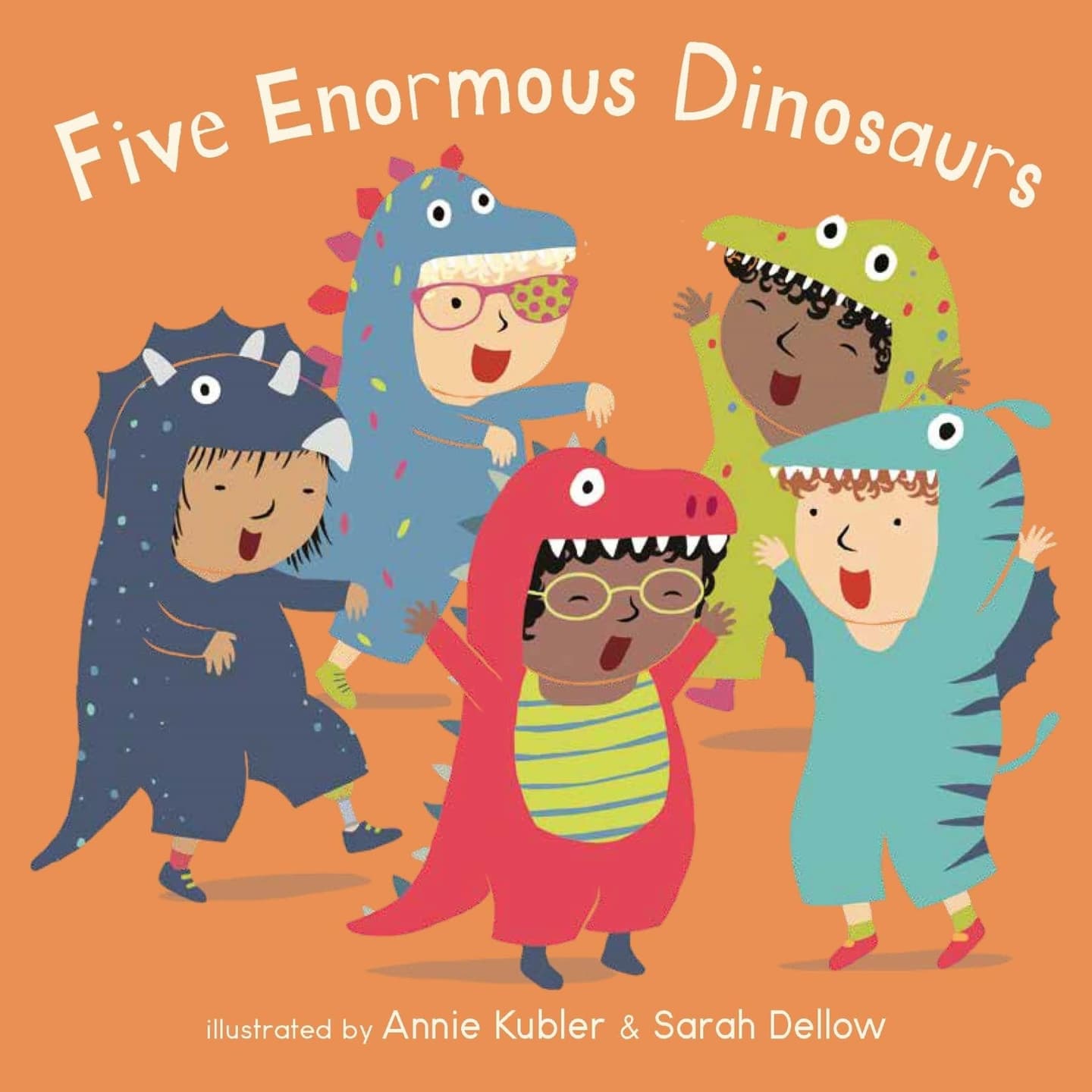 Five Enormous Dinosaurs-cover