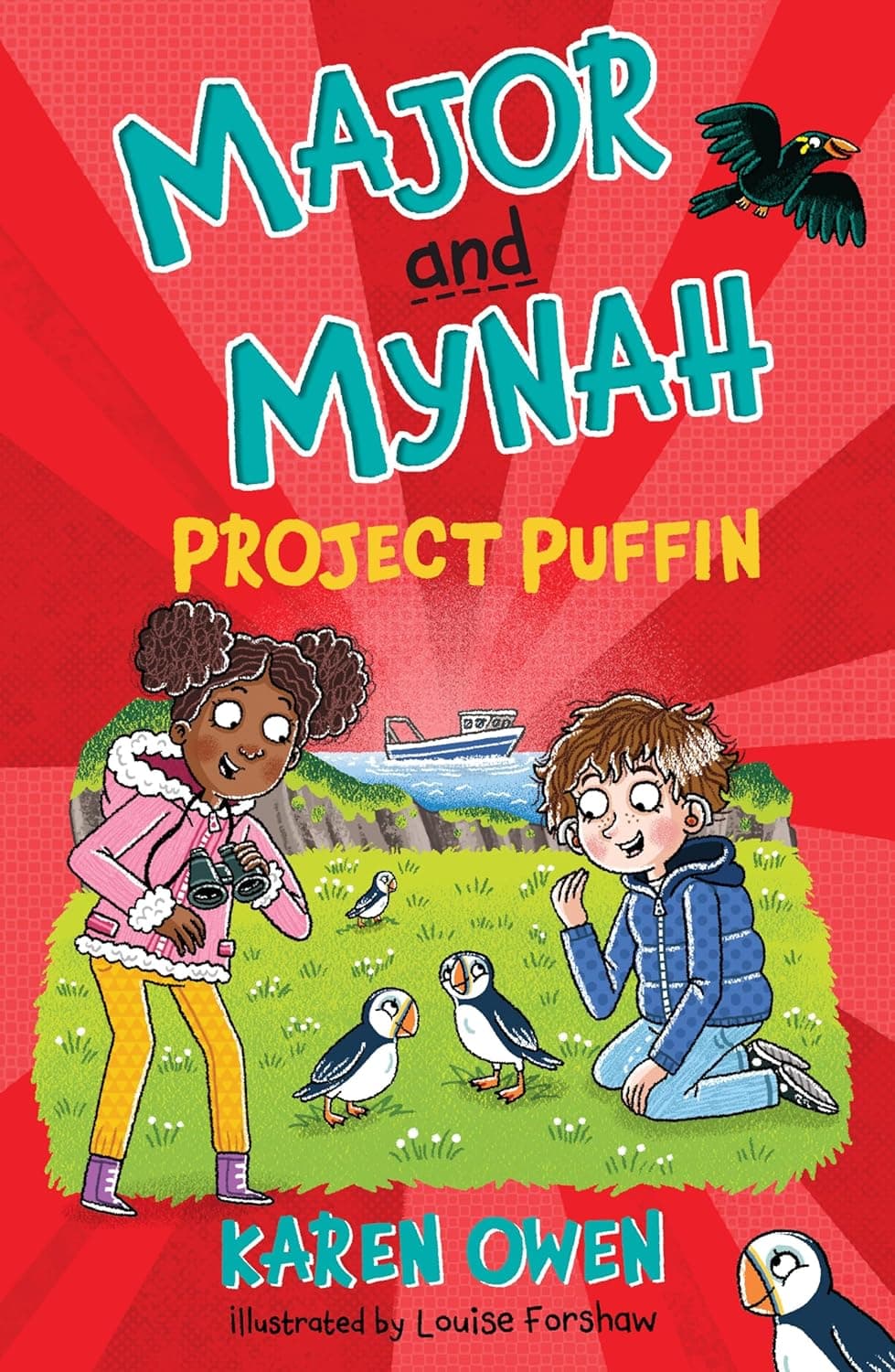 Major and Mynah: Project Puffin - Cover
