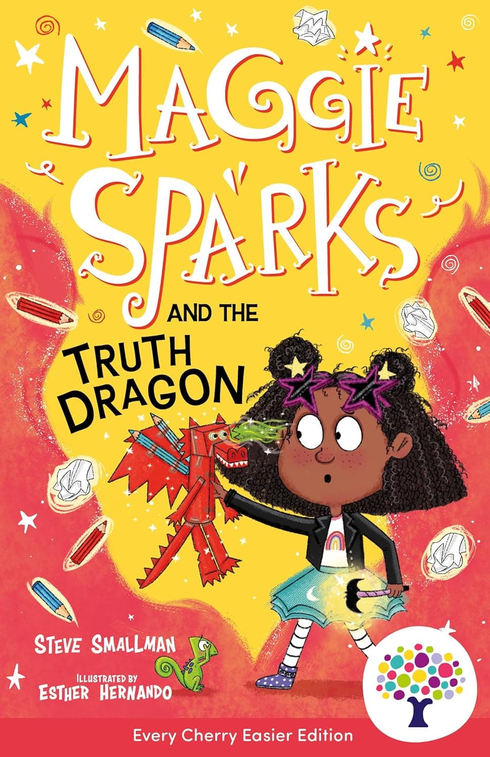 Maggie Sparks and the Truth Dragon Accessible Easier Edition - Cover