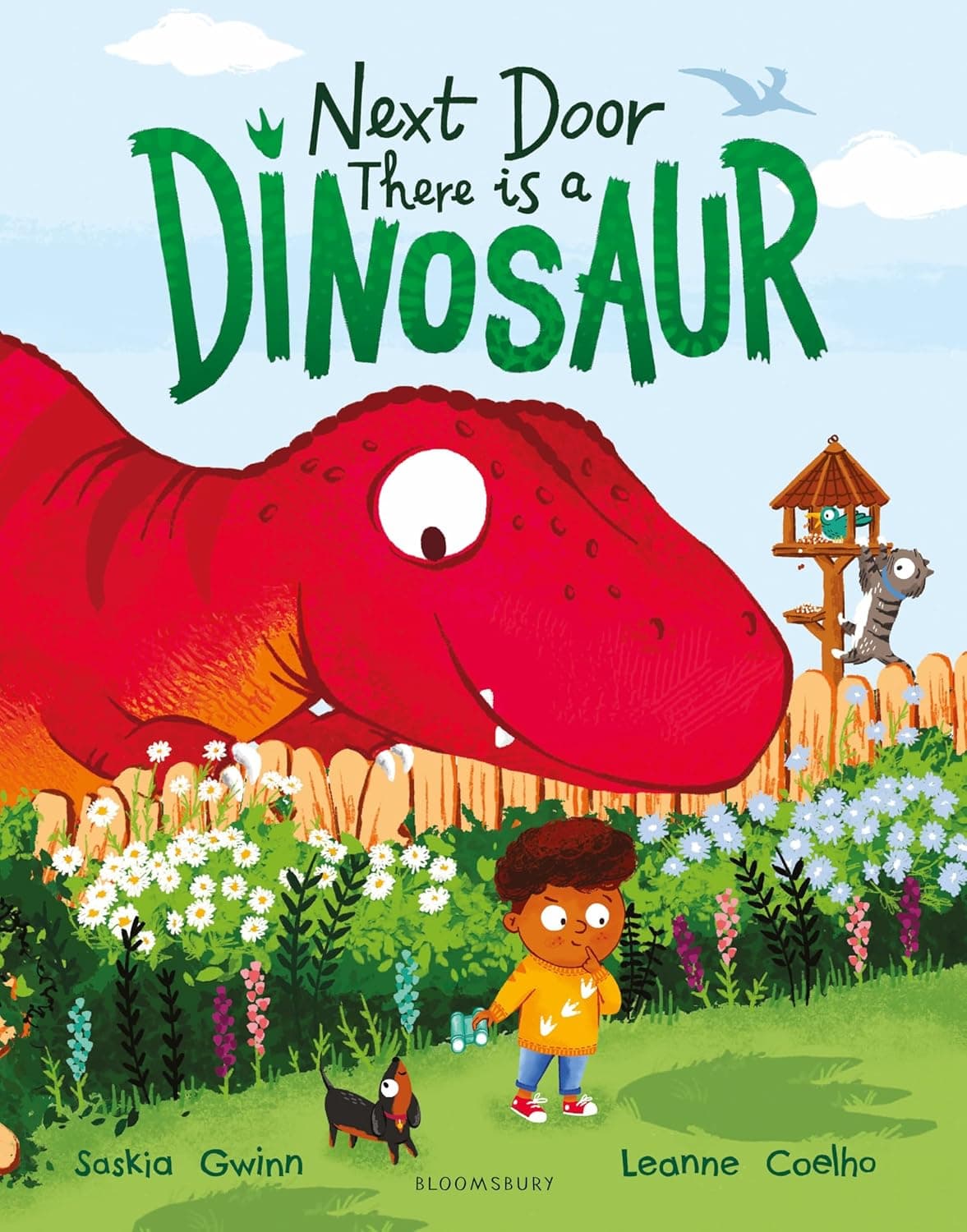 Next Door There is a Dinosaur - Cover