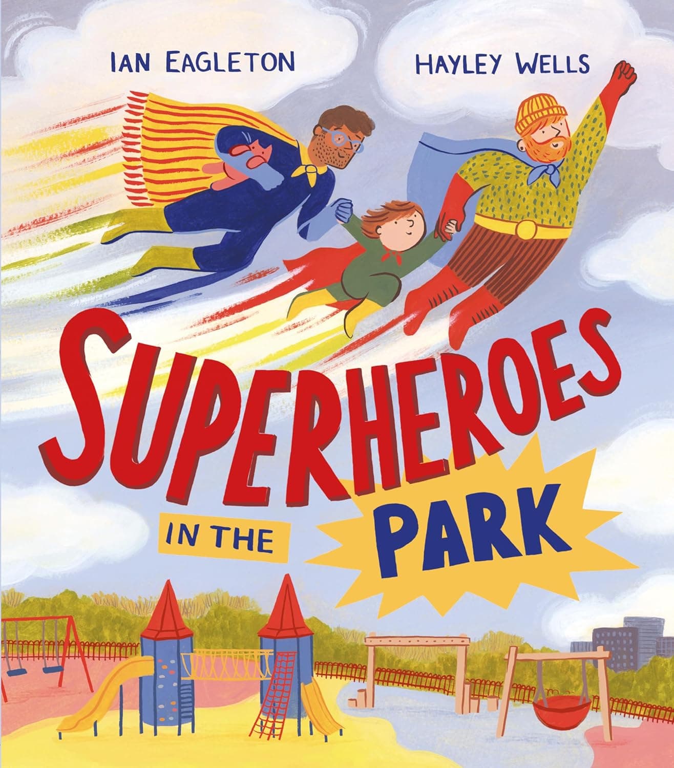 Superheroes in the Park - cover