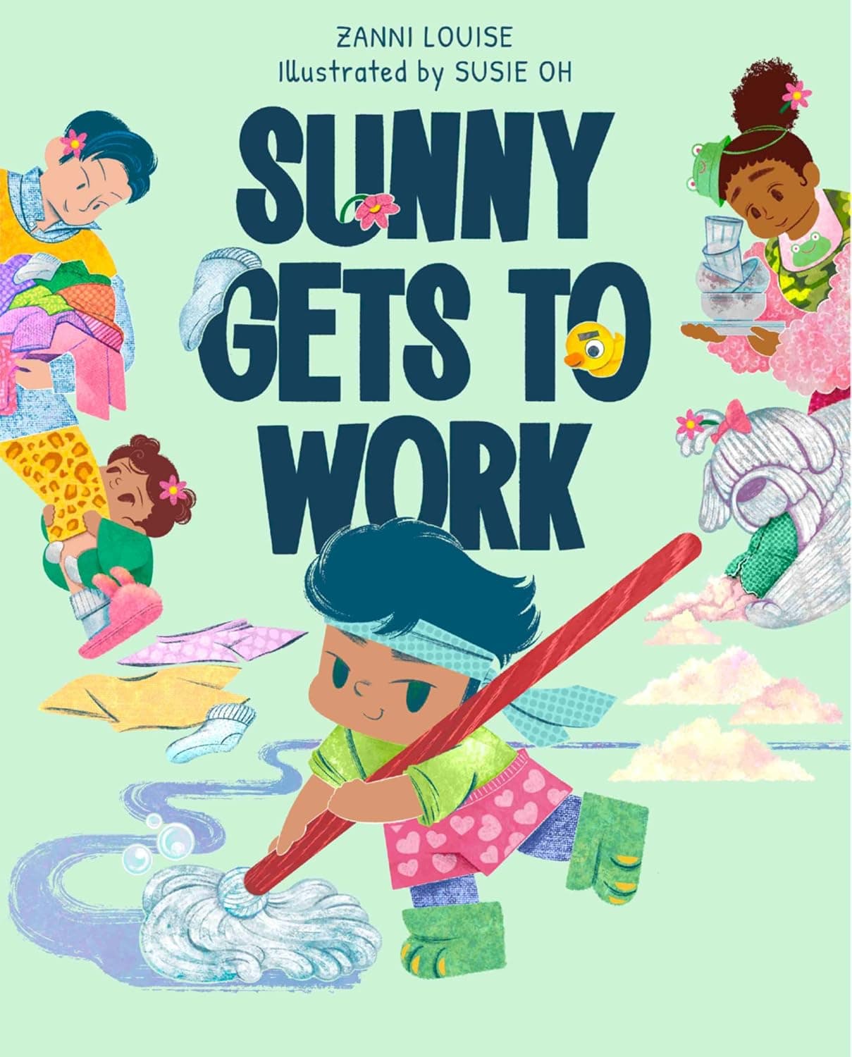 Sunny Gets To Work - Cover