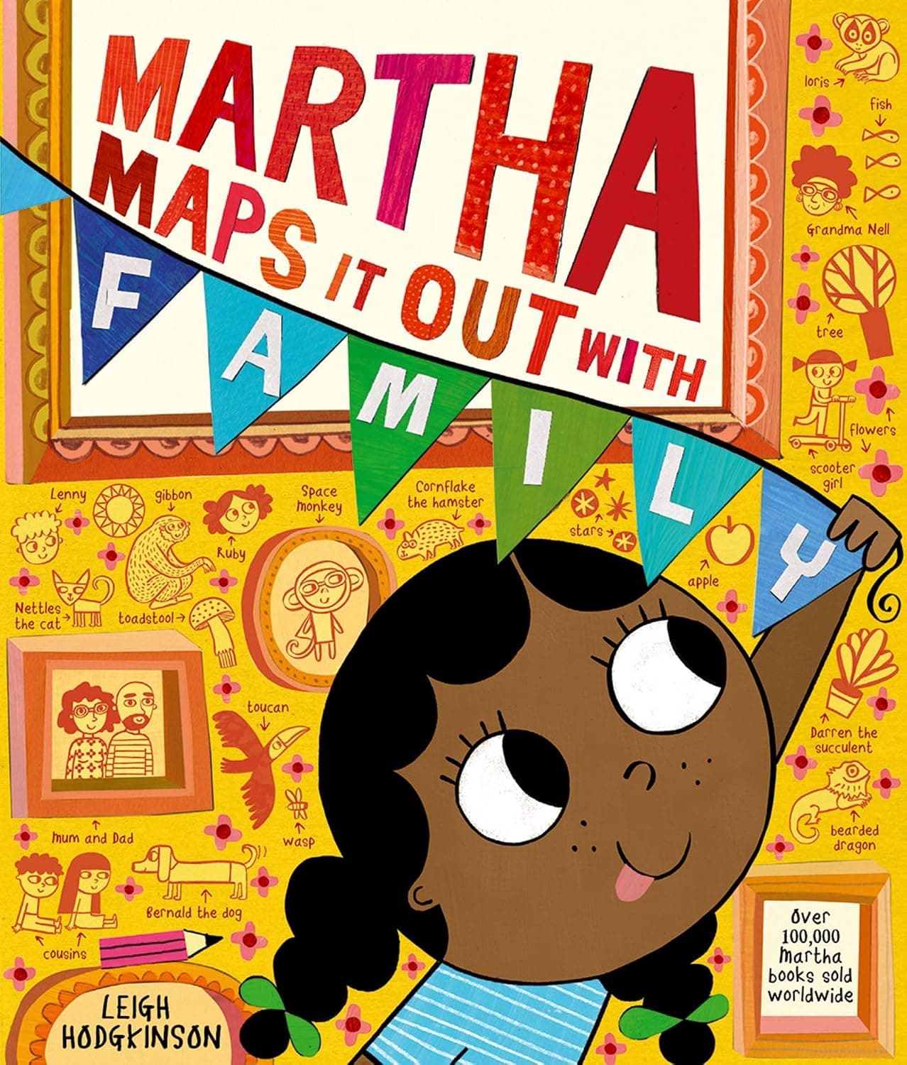 Martha Maps It Out: With Family Cover