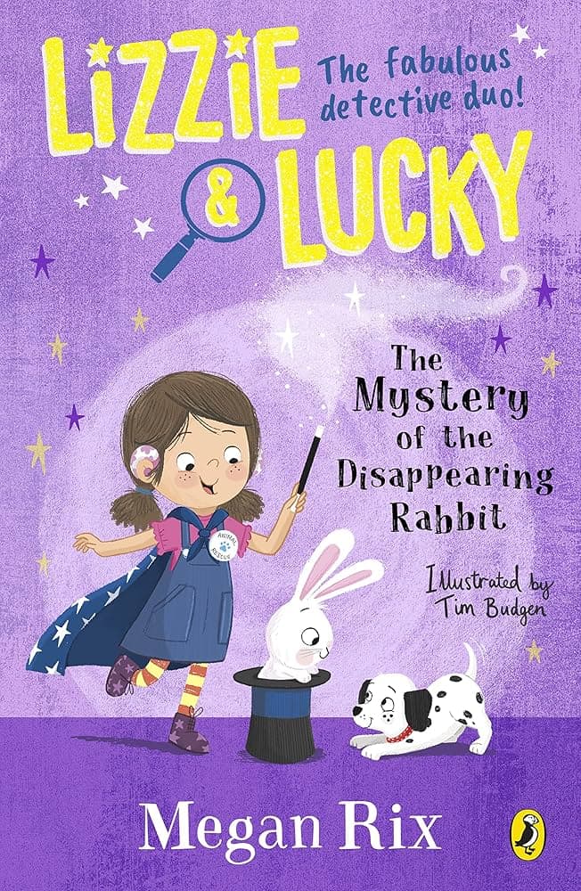 Lizzie & Lucky: The Mystery of the Disappearing Rabbit - Cover